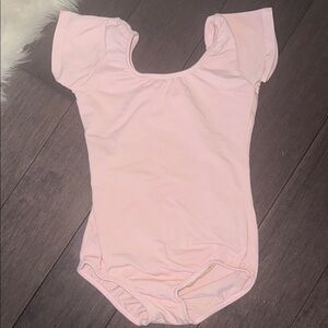 Pink Dance Costume Leotard Sz Medium